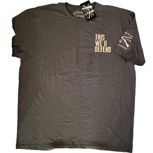 Grunt Style Mens 3X T-shirt (NWT)~ This We’ll Defend/American Flag 🇺🇸